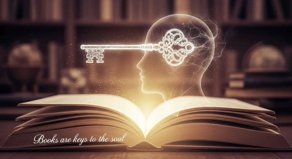 Books are keys to the soul