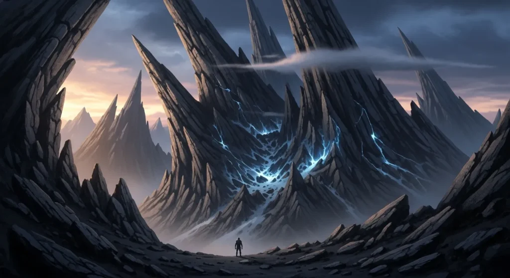  Challenges are jagged rocks