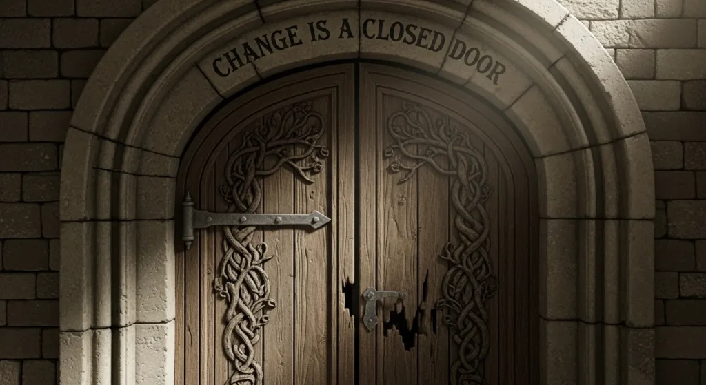 Change is a Closed Door