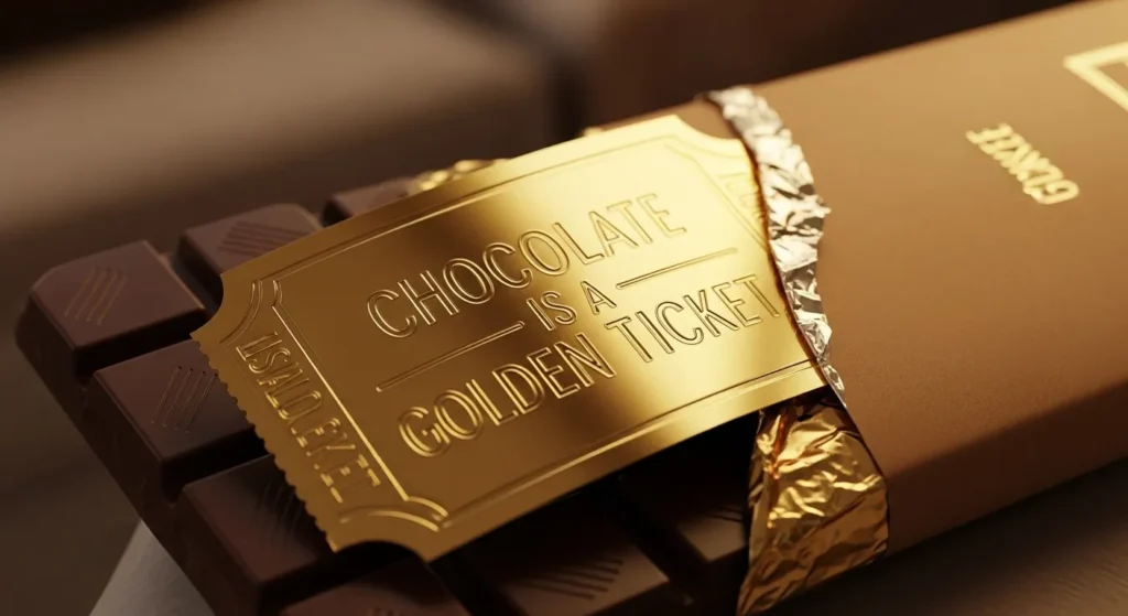  Chocolate is a Golden Ticket