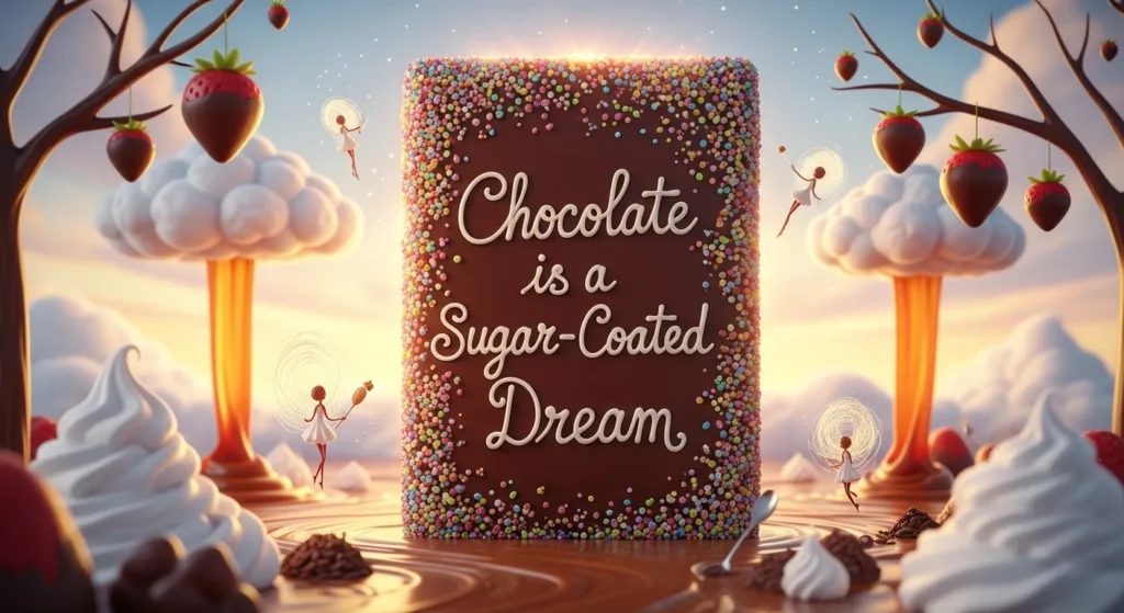  Chocolate is a Sugar-Coated Dream