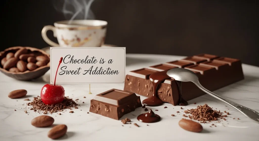 Chocolate is a Sweet Addiction