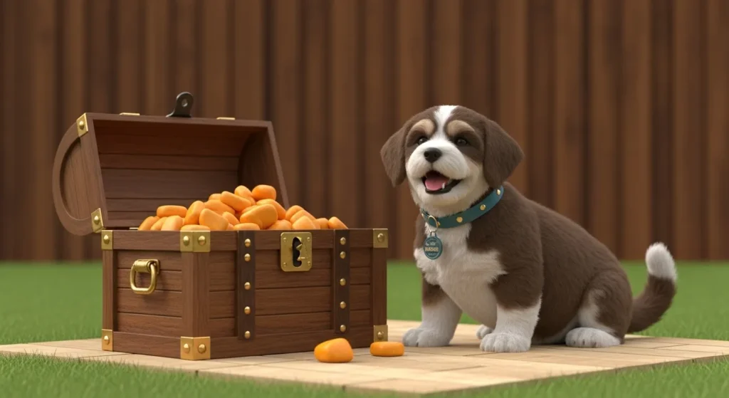 Dog as a Treasure Chest