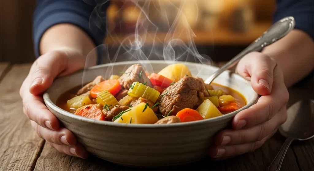 Food is a hug in a bowl