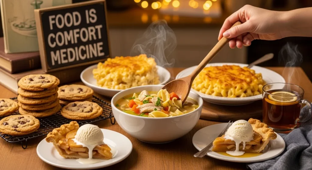 Food is comfort medicine