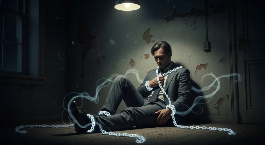 He lived in invisible chains