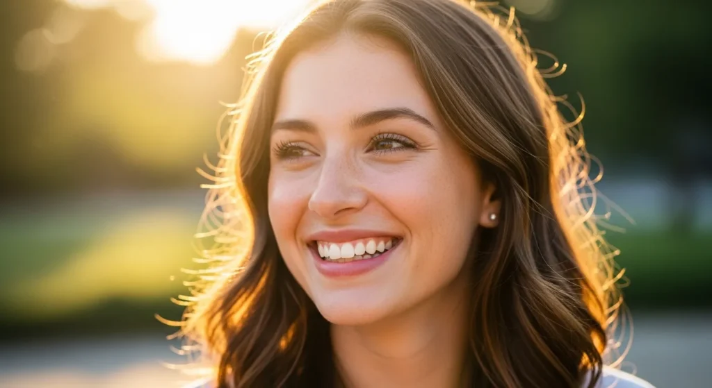 Her smile was sunshine