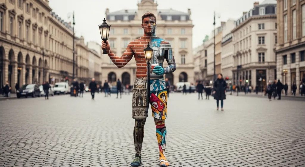 He’s a chameleon in human form