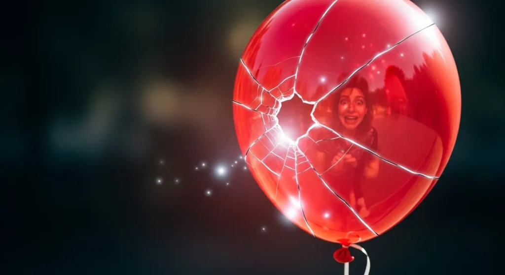 I was a balloon about to burst