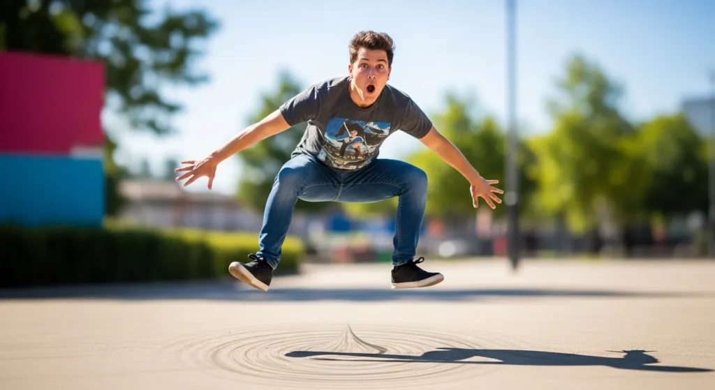 I was bouncing like a rubber ball