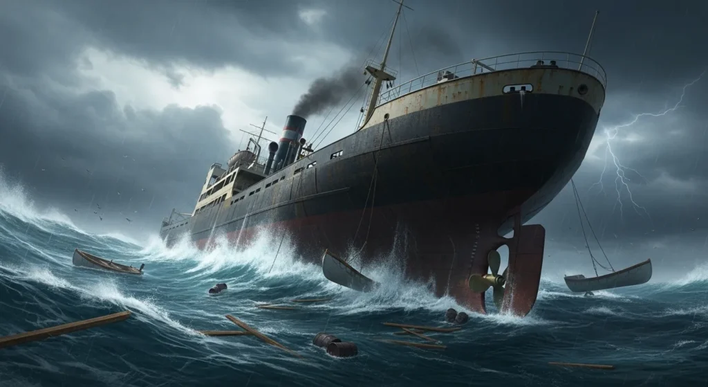 It’s a sinking ship