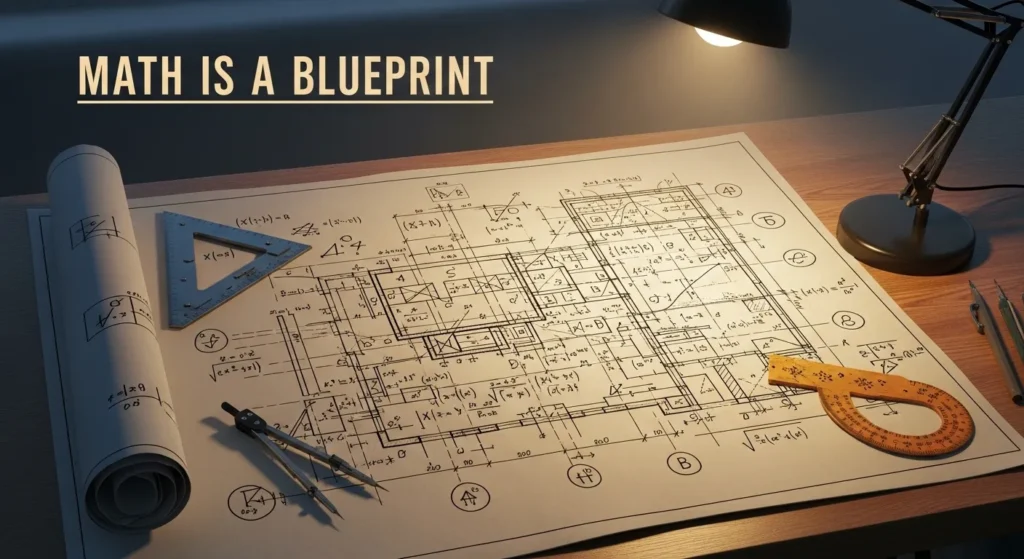 Math is a Blueprint