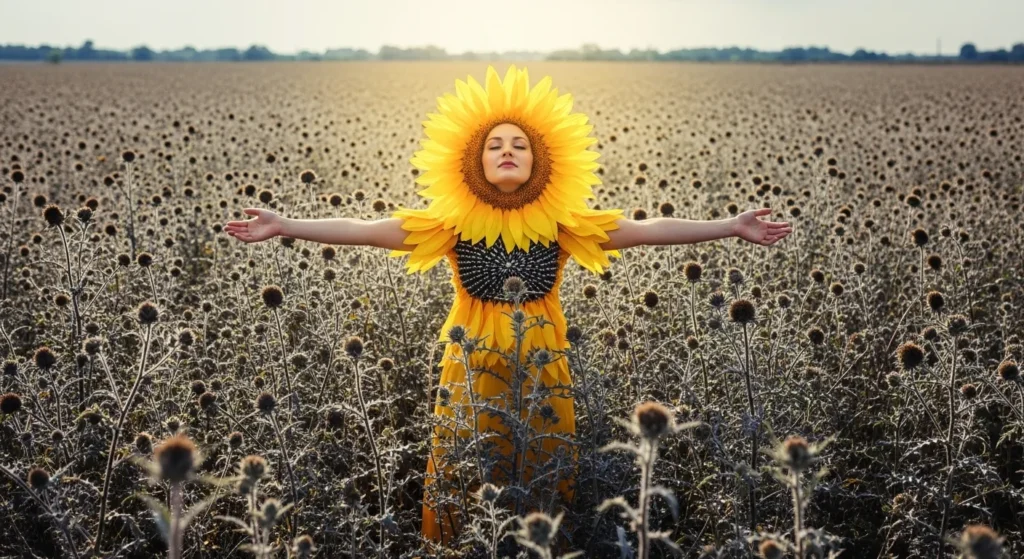 She is a sunflower in a field of weeds