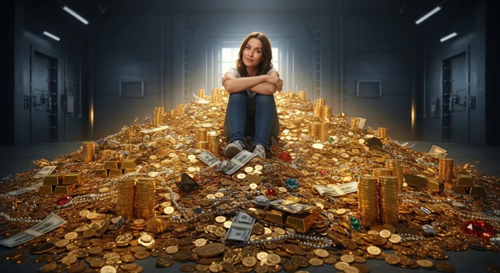 She’s sitting on a fortune