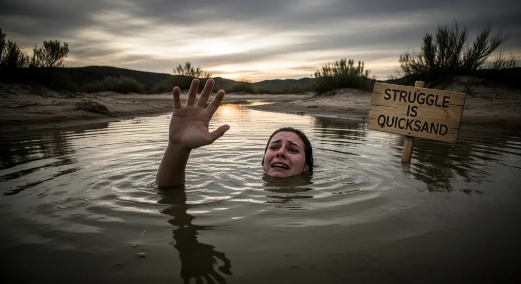 Struggle is Quicksand