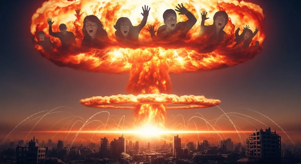 The atomic bomb was a chain reaction of fear