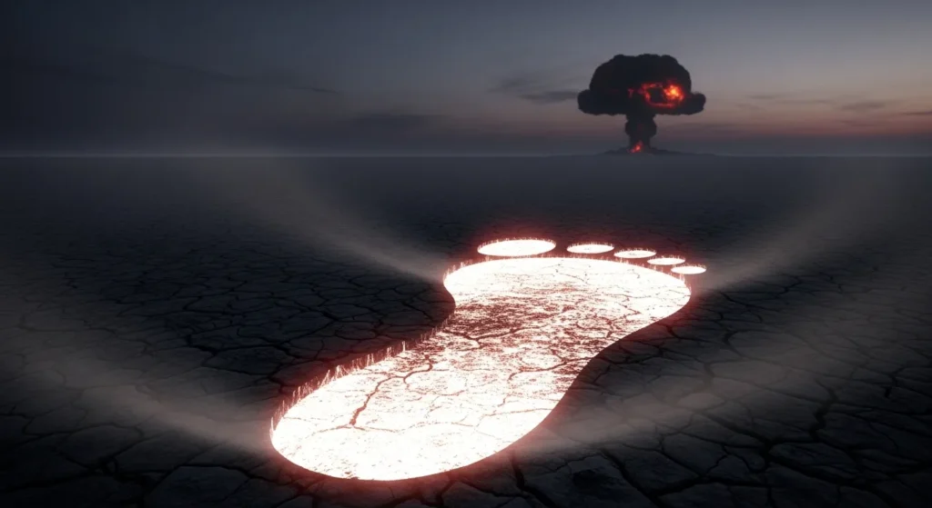  The atomic bomb was a giant’s footprint 