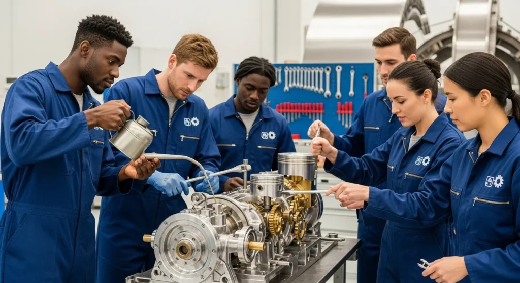 The team is a well-oiled machine