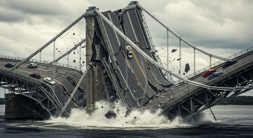 A Collapsing Bridge