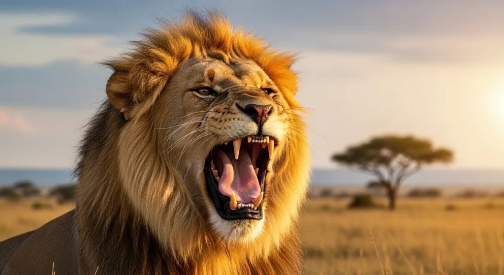  Confidence is a Roaring Lion