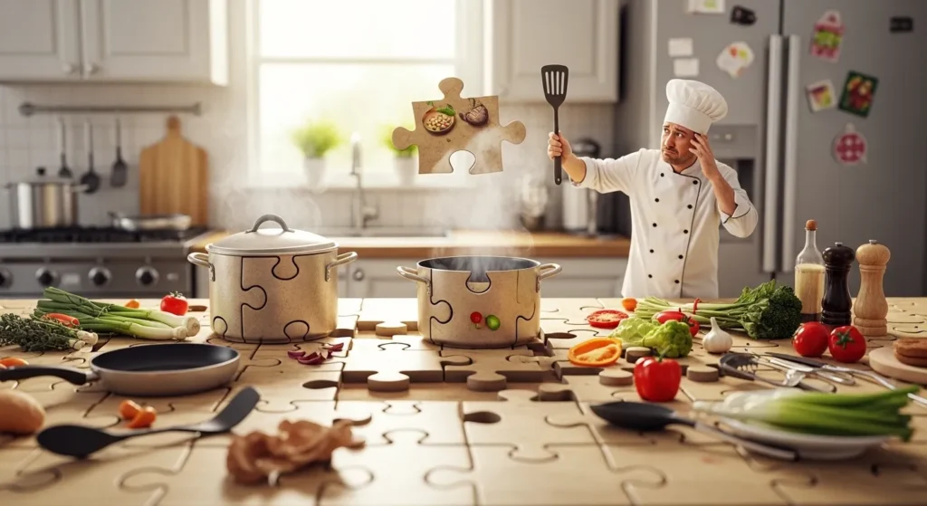 Cooking is a Puzzle