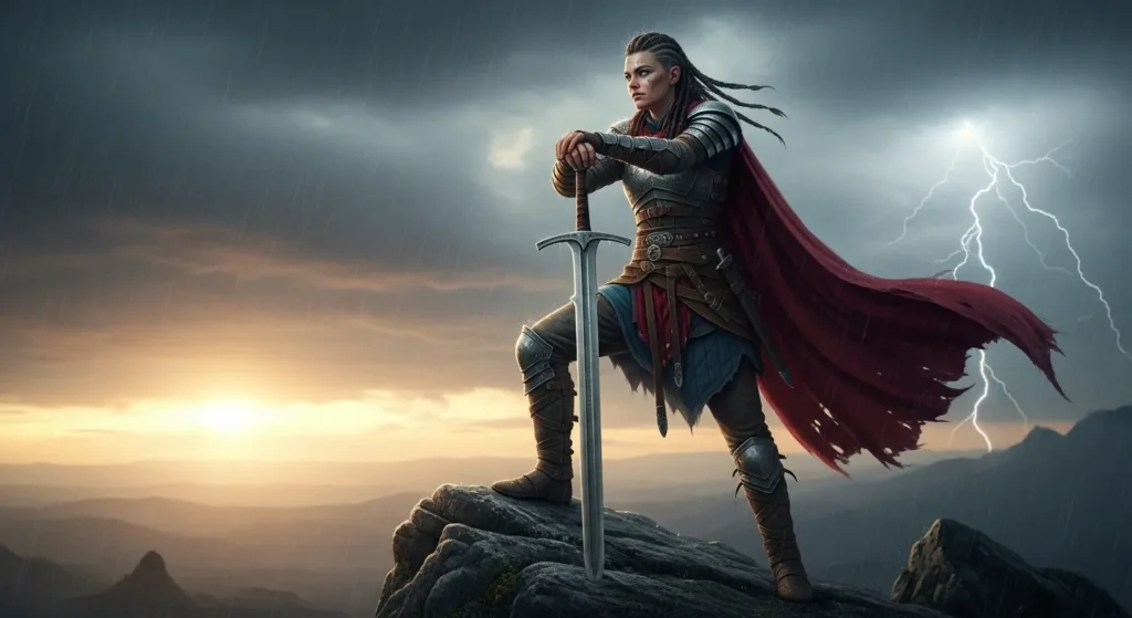 Courage is a warrior