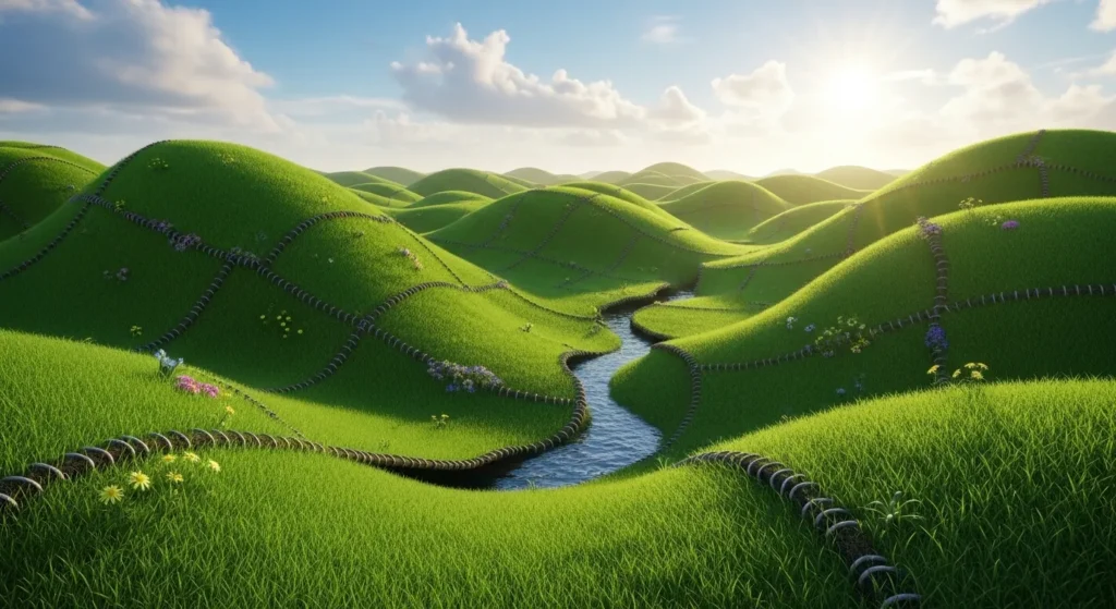  Grass is a Living Blanket