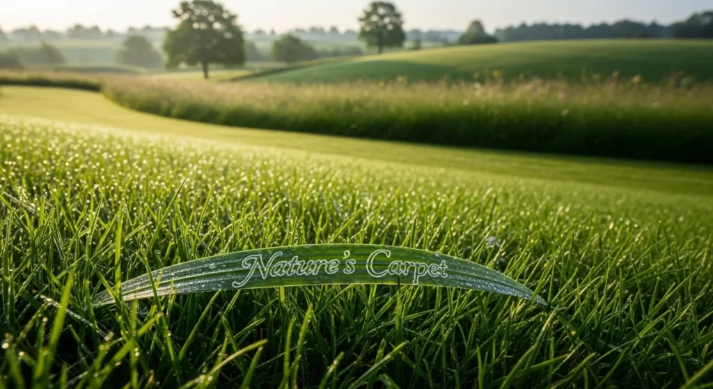 Grass is Nature’s Carpet