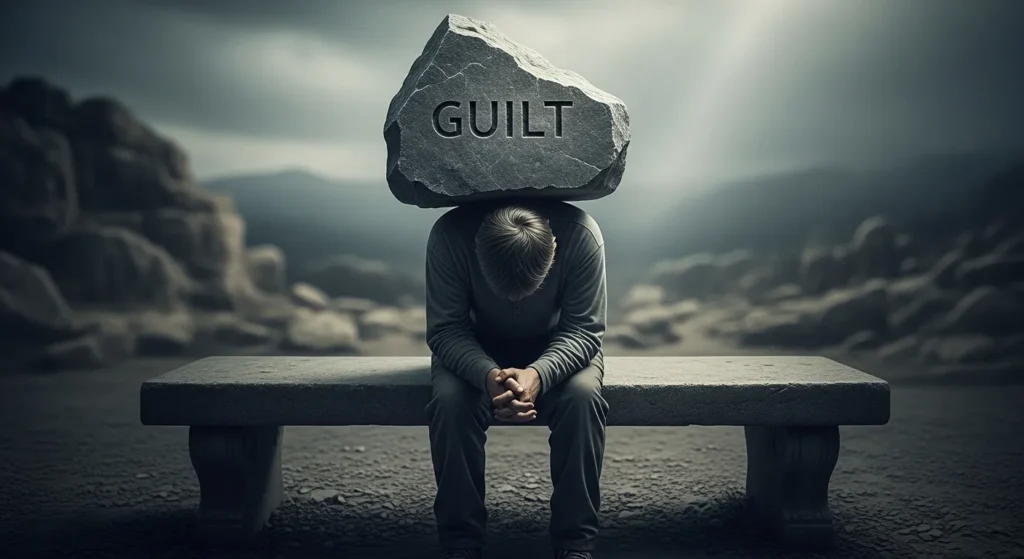 Guilt is a Heavy Stone on the Heart
