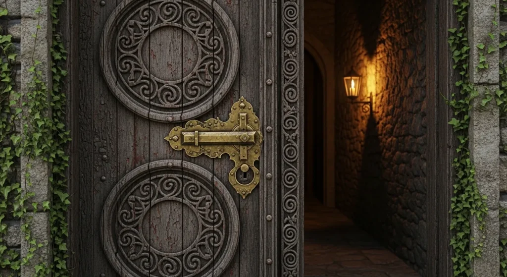 Intrigue is a locked door with no key