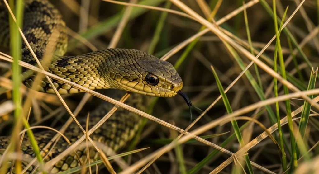 . Intrigue is a snake in tall grass