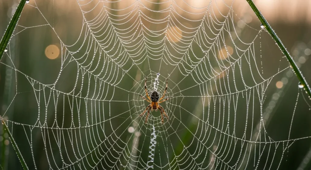 The Spider is Nature’s Lace Maker