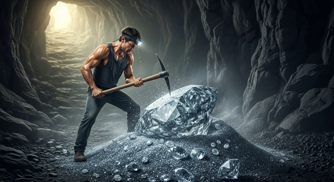 metaphor for working hard