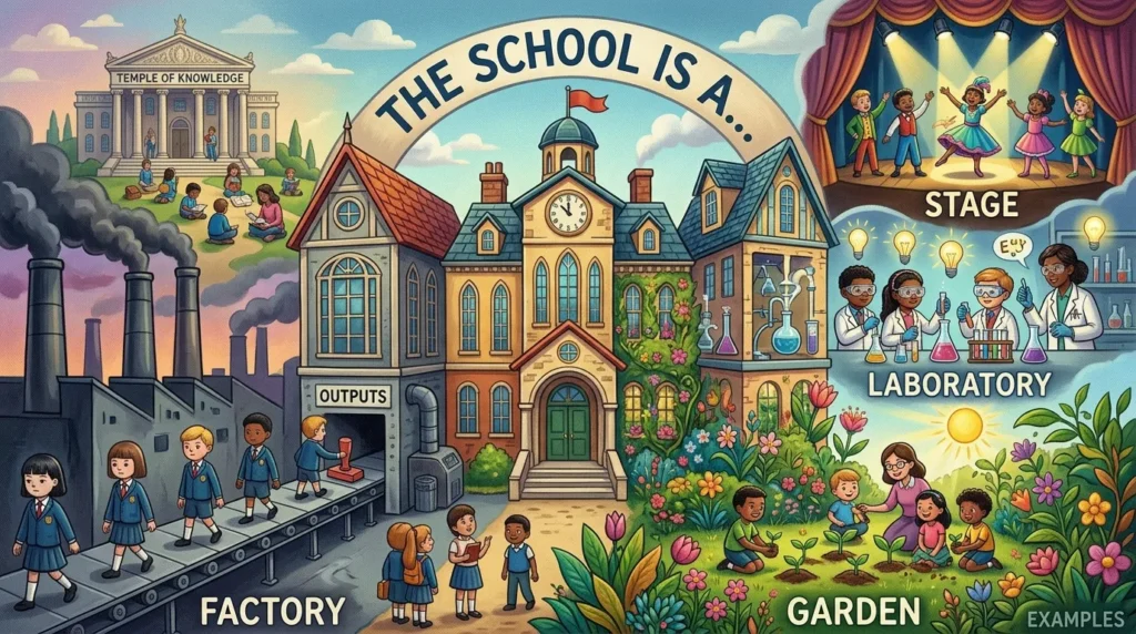 school metaphor examples
