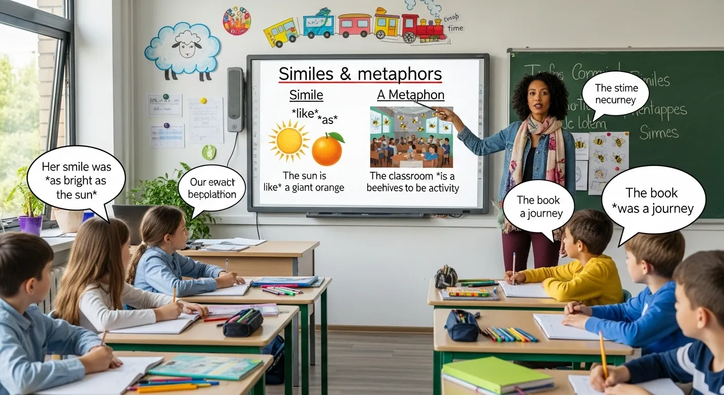 Simile and Metaphor Practice