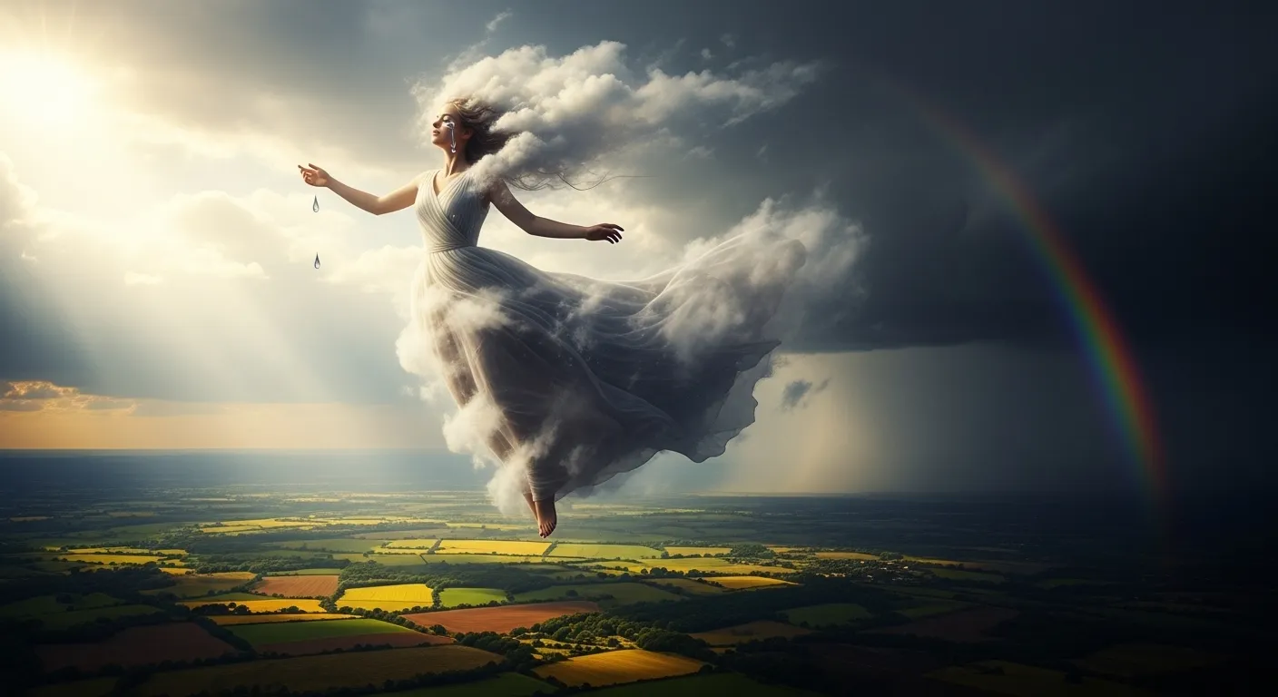 metaphor for a cloud