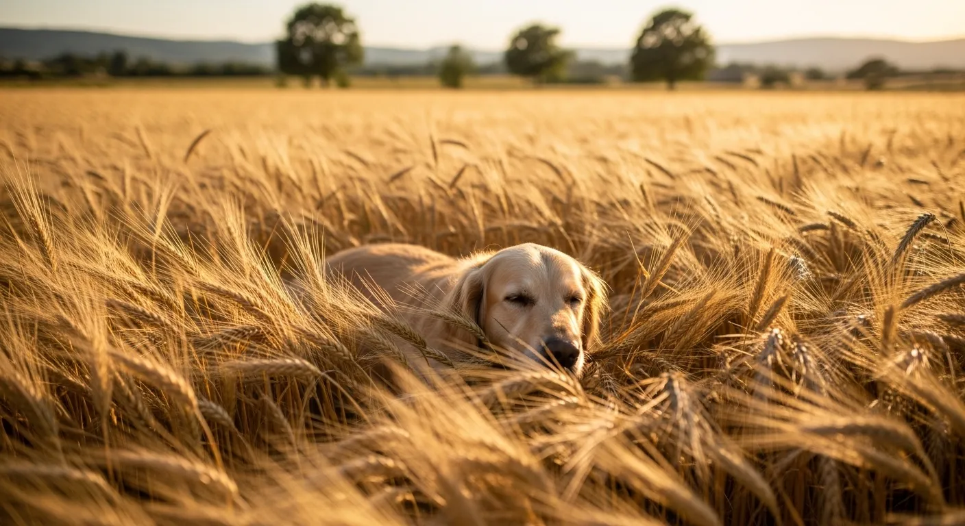 metaphor for dog's fur