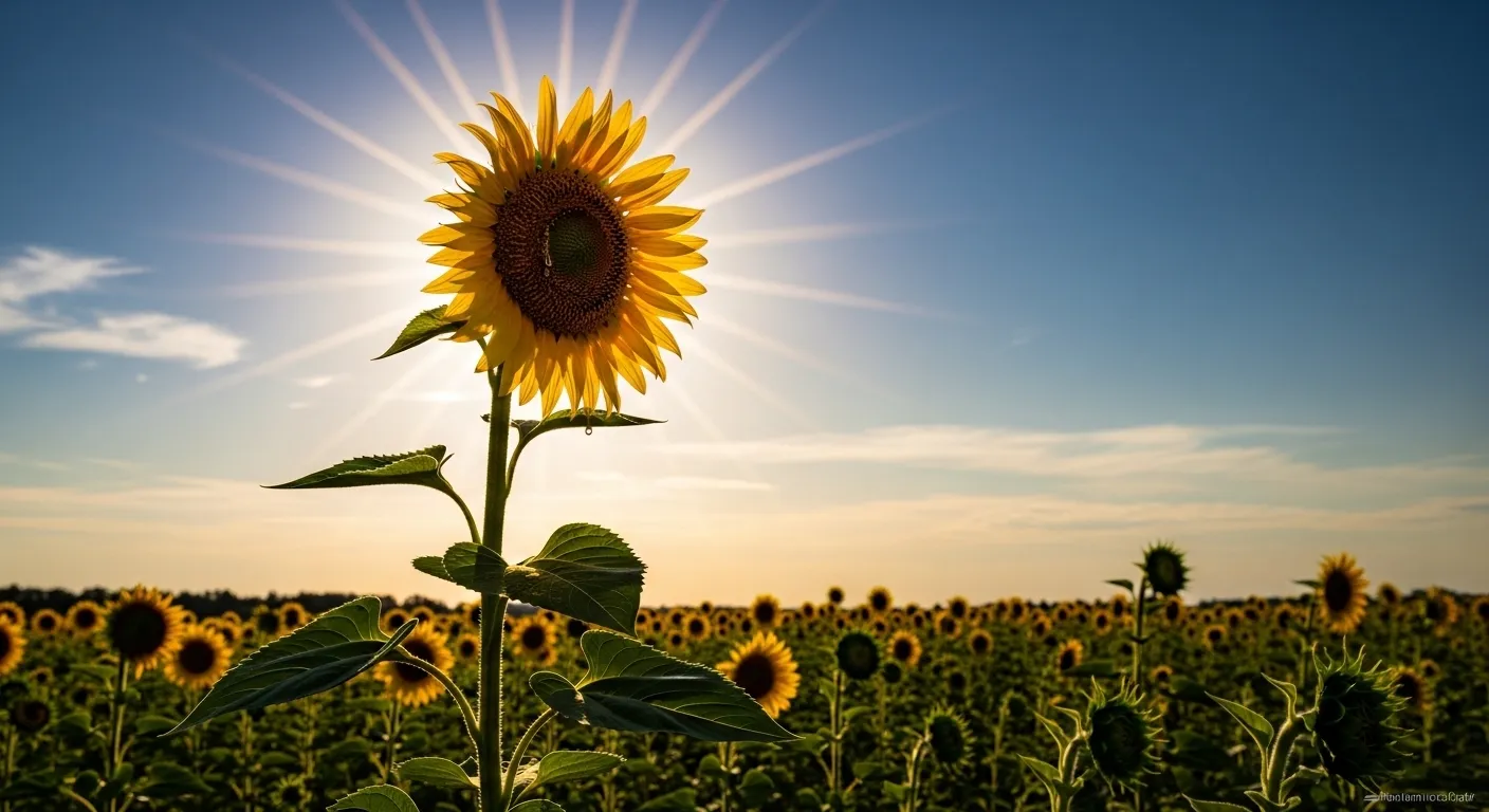 metaphor for sunflower