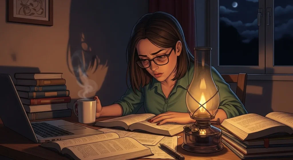 Burning the midnight oil