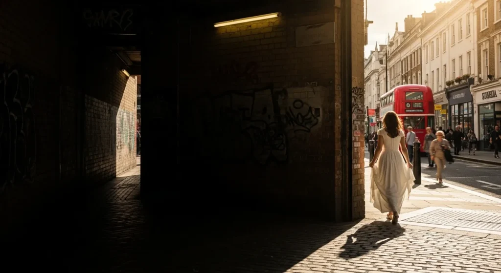 Freedom is stepping out of shadows