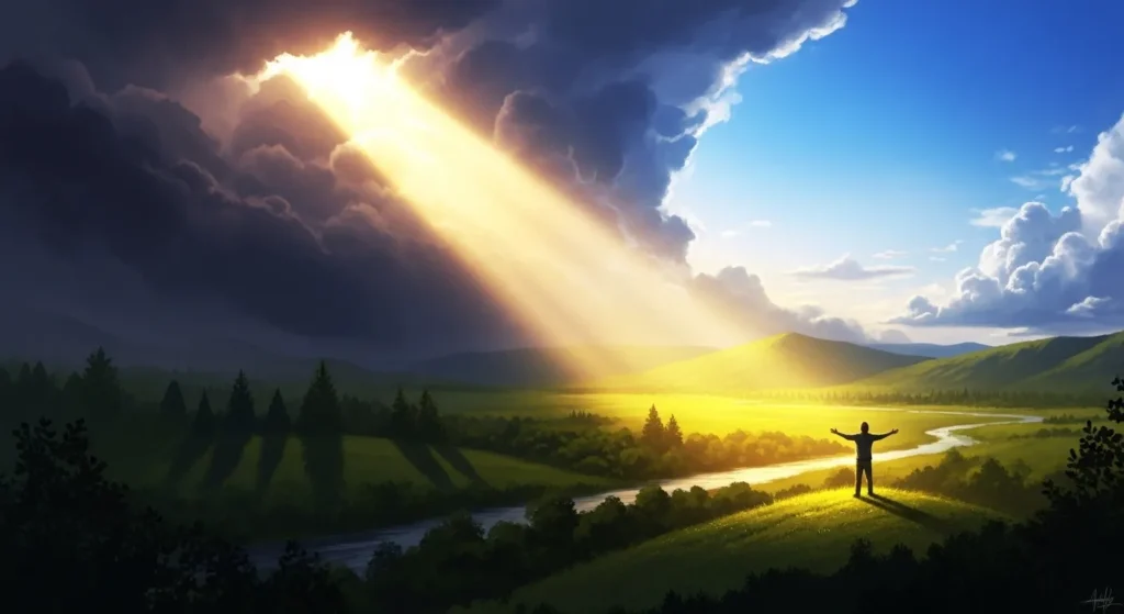 Freedom is sunlight after darkness