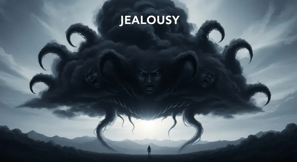  Jealousy is a dark cloud