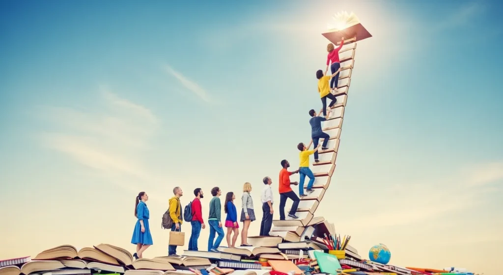 Learning is a ladder