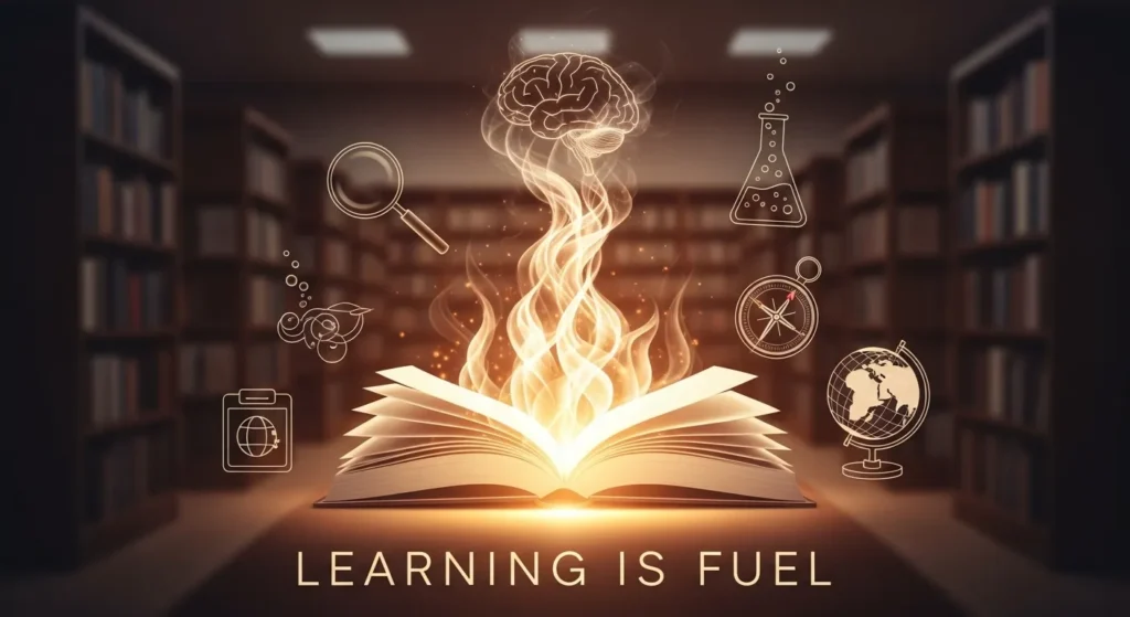  Learning is fuel