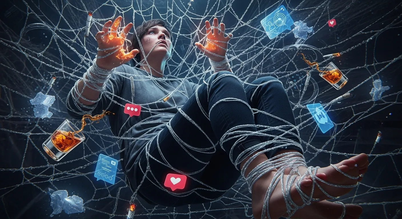 metaphor for addiction