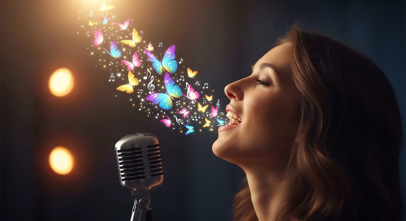 metaphor for beautiful voice