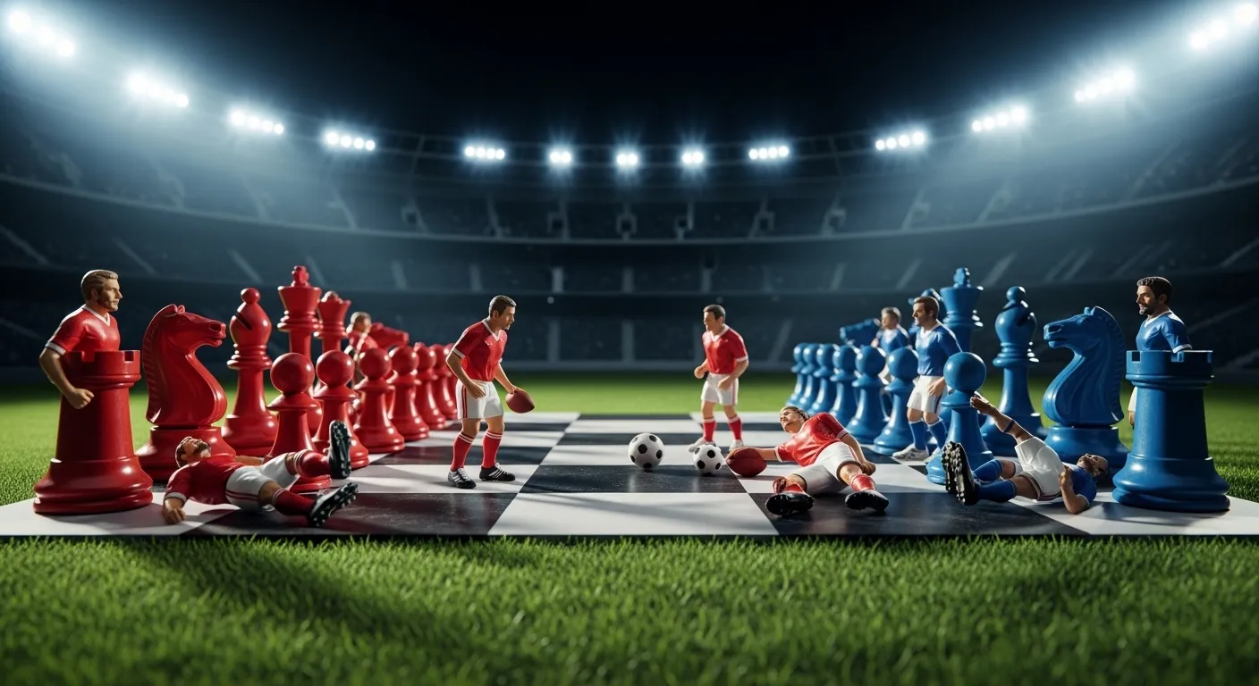 metaphor for football