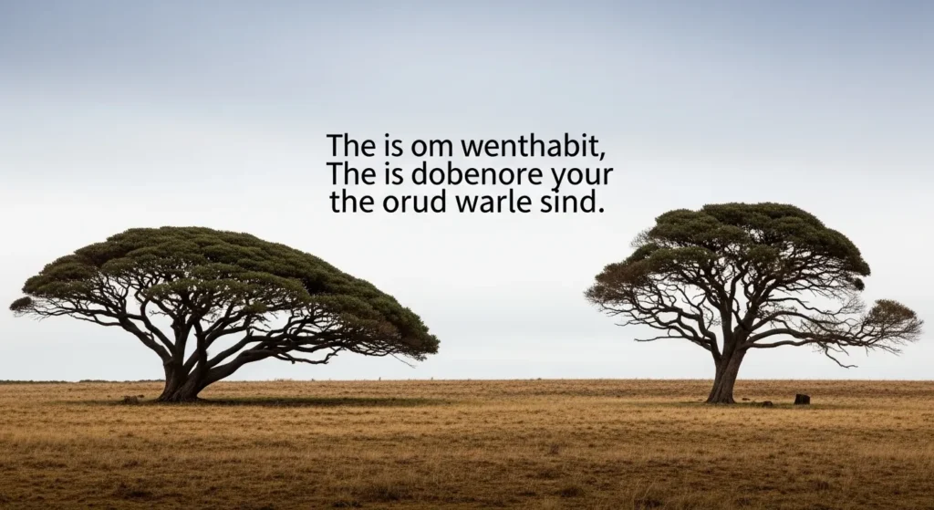  Trees are breathing poems