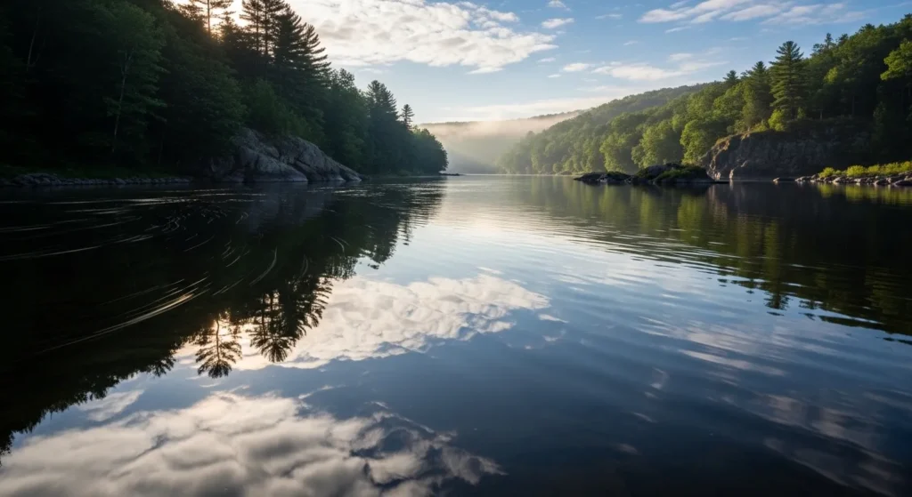 Water is a flowing mirror