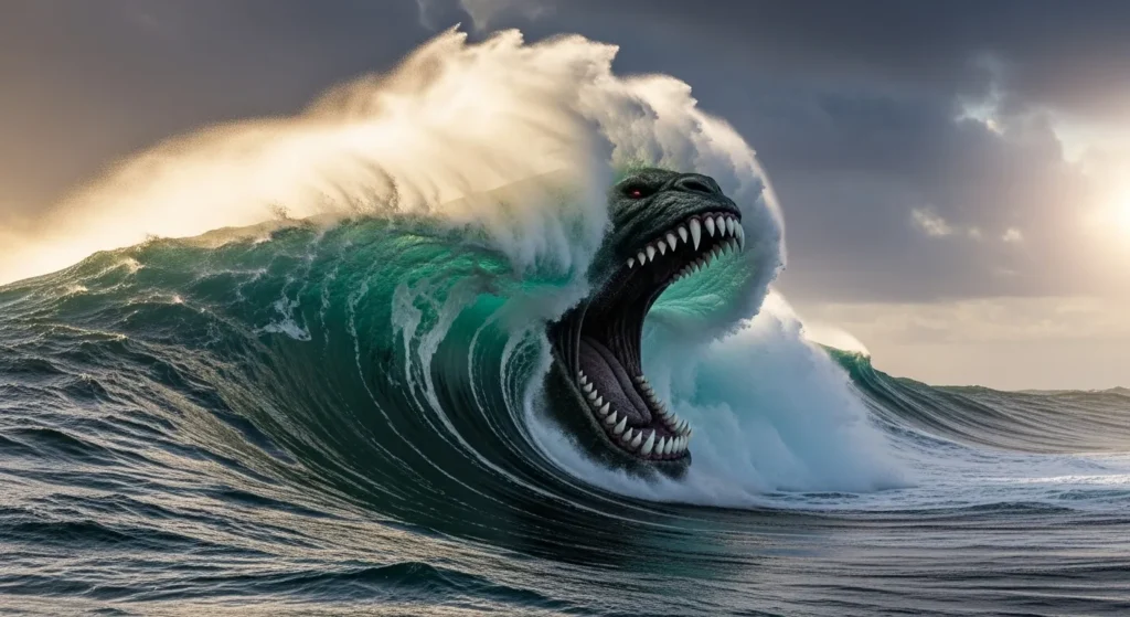  Water is a roaring beast